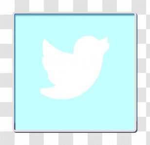 Animal Icon Bird Communication - Aqua - Rectangle Transparent PNG