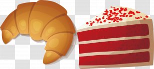 Red Velvet Cake Cupcake Cream Mousse - Chocolate - Bread Snacks Transparent PNG