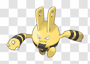 Elekid - Electrike PokÃ©mon Character Transparent PNG
