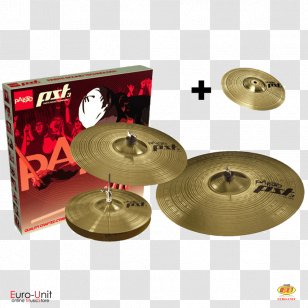 Cymbal Pack Paiste Drums Ride - Cartoon Transparent PNG