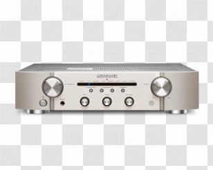 Marantz PM 6006 Amplifier - Integrated - Silver/ Gold High Fidelity Audio Power PM6006Eels Transparent PNG
