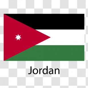 Flag Of Jordan National Indonesia Transparent PNG