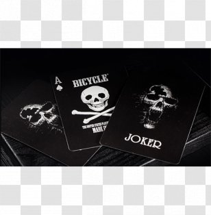 Bicycle Playing Cards United States Card Company Paper Game - Logo - Skull Transparent PNG