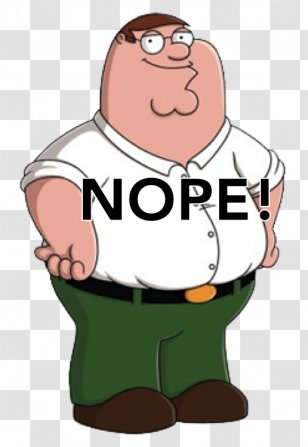 Peter Griffin - Jerome Is The New Black - Cartoon Simpsons Transparent PNG