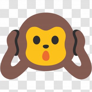 The Evil Monkey Three Wise Monkeys Emoji YouTube Transparent PNG
