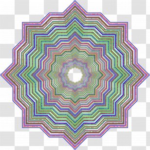 Icon Design - Symmetry - Silhouette Prismatic Color Transparent PNG