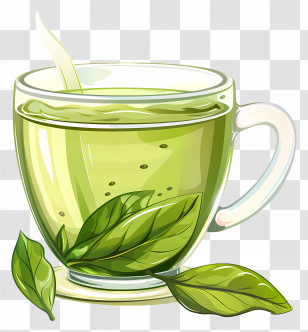 Green Tea - Refreshing Green Tea Transparent PNG