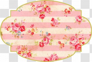 Shabby Chic Paper Vintage Clothing Picture Frames High Tea - File Blank Tag Transparent PNG