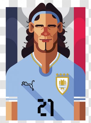 Edinson Cavani Uruguay National Football Team T-shirt Paris Saint-Germain F.C. Player - Mesut Xd6zil - European Cup Transparent PNG