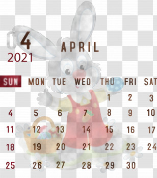 April 2021 Printable Calendar April 2021 Calendar 2021 Calendar Transparent PNG