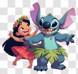 Lilo And Stitch - Lilo And Stitch In Hawaiian Adventure Transparent PNG