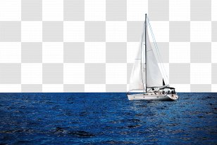 Sailing Scow Yawl 4K Resolution - Highdynamicrange Imaging - Qinhuangdao Sea Transparent PNG