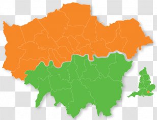 London Borough Of Southwark Boroughs Vector Graphics Map - Leatherhead Surrey England Transparent PNG
