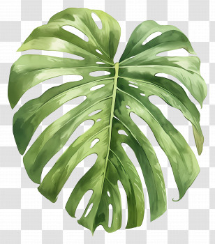 Monstera - Monstera Leaf Plant Transparent PNG