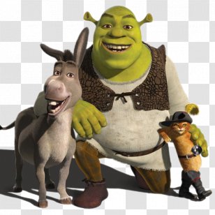 Donkey Shrek Puss In Boots Princess Fiona Lord Farquaad - The Third Transparent PNG
