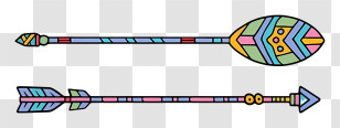 Arrow - Colorful Decorative Arrows Transparent PNG