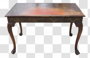 Table Writing Desk Secretary Furniture - Antique Transparent PNG
