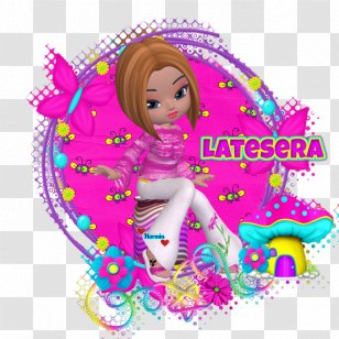 Barbie Pink M Character Clip Art - Fictional Transparent PNG