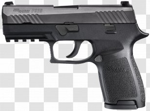 SIG Sauer P320 .40 S&W Smith & Wesson P250 - Shooting Transparent PNG