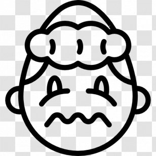 Emoji Emoticon Clip Art - Monochrome Photography Transparent PNG