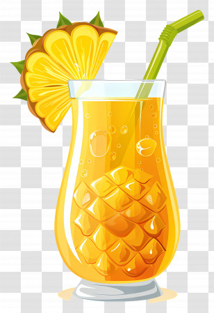 Pineapple Juice - Refreshing Pineapple Juice Transparent PNG