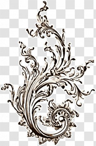 Tattoo Ornament - Line Art Adornment Transparent PNG