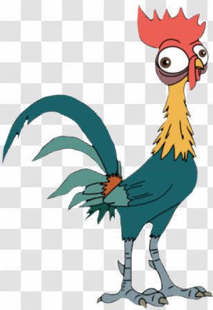 Hei The Rooster Gramma Tala Chief Tui Drawing Clip Art Chicken Moana Theme Transparent Png