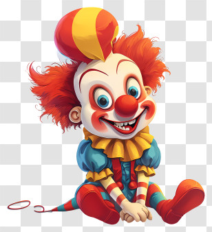 Clown - Funny Circus Clown Transparent PNG