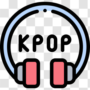 Kpop - K-POP Headphones For Music Lovers Transparent PNG