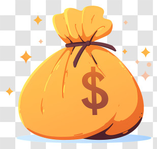 Sack Of Money - Money Bag Illustration Transparent PNG