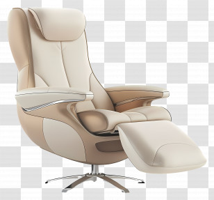 Recliner - Comfortable Recliner Chair Transparent PNG