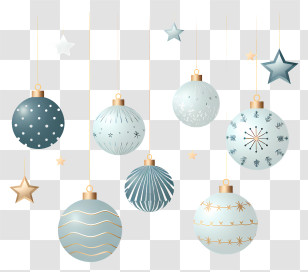 Christmas Ornaments - Christmas Tree Ornaments Transparent PNG