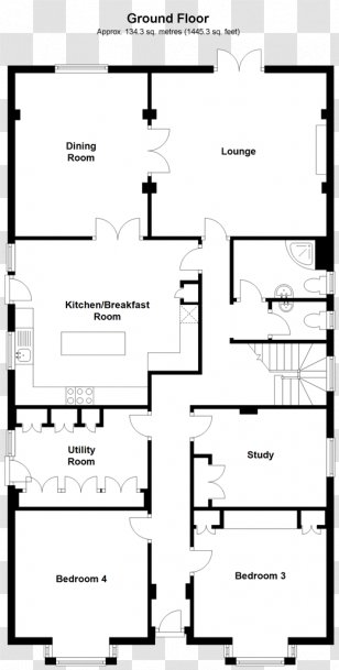 Floor Plan Villa Storey Apartment - Lake Isle Of Wight Transparent PNG