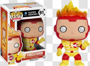 Firestorm Funko Action & Toy Figures Amazon.com - Justice League - Keychain Is Made Of Which Element Transparent PNG