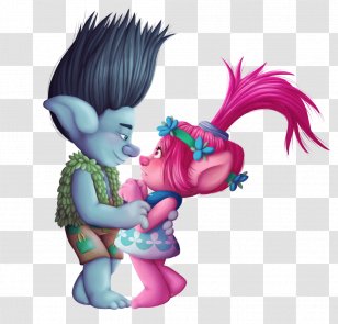DJ Suki Trolls DreamWorks Animation True Colors - Stuffed Animals Cuddly Toys - Troll Transparent PNG