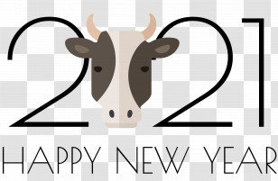 2021 Happy New Year 2021 New Year Transparent PNG