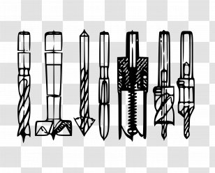 Augers Drill Bit Hand Tool Clip Art - Boring Transparent PNG