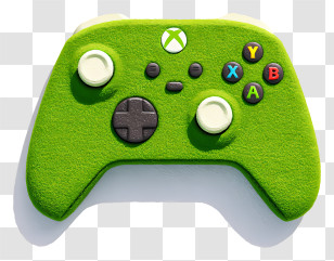 Xbox Controller - Green Game Controller For Fun Play Transparent PNG
