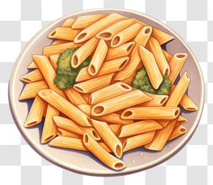 Spaghetti - Penne Pasta Dish Illustration Transparent PNG
