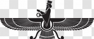 Iran Faravahar Ashly Fine Rugs Zoroastrianism Persian Empire - Monochrome - Jewelry Posters Transparent PNG