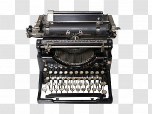 Typewriter Computer Keyboard Typing Stock Photography - Vintage Dispenser Transparent PNG
