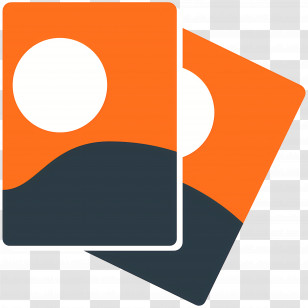 Flower Playing Cards Emoji - Graphic Image Placeholder Icon Transparent PNG