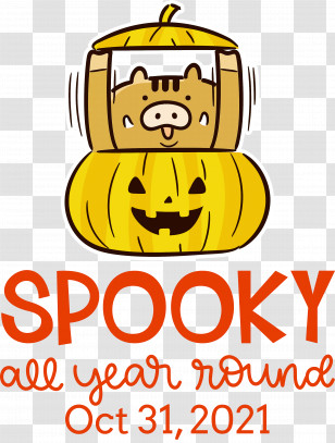 Spooky Halloween Transparent PNG