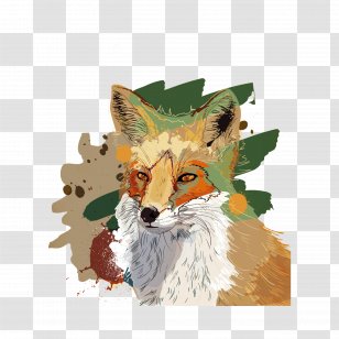 Watercolor Painting Poster Illustration - Advertising - Painted Dogs Transparent PNG
