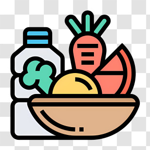 Healthy Eating - Healthy Food: Vegetables And Fruits Transparent PNG