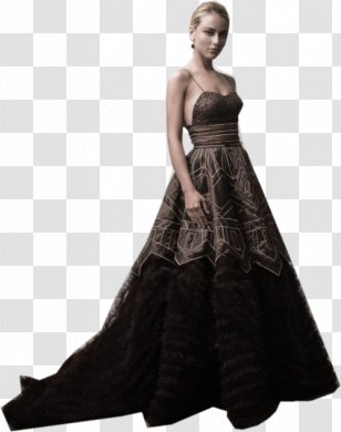 Gown Cocktail Dress Fashion Red - Heart Transparent PNG
