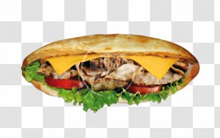 Pan Bagnat Gyro Kebab Breakfast Sandwich Shawarma - Cheese - Bread Transparent PNG