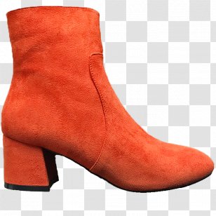 Boot Shoe Sandal Suede Heel - Stocking Transparent PNG