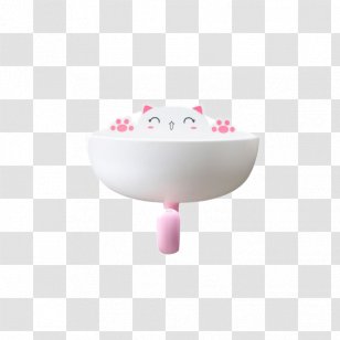 Soap Bathroom Box - He Housed His Library Fat Cat Wall-mounted Pink Transparent PNG