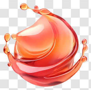 Skin Care Product - Dynamic Liquid Splash Transparent PNG
